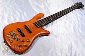 Warwick Streamer LX5 Used Bass Guitar Free Shipping from Japan #b671