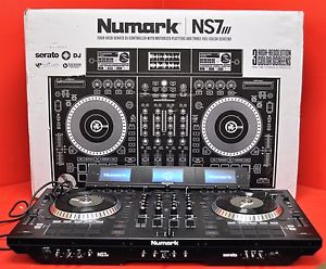 Numark NS7 Four Deck Serato DJ Controller W/Motorized Platters & 3 Color Screen