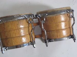 Vintage Valje Bongos made by Tom Flores  7 1/4 x 8 1/4