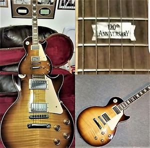 120th ANNIVERSARY 2014 GIBSON LES PAUL TRADITIONAL TOBACCO BURST