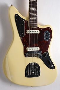 1969 Fender Jaguar Olympic WHITE w/Original Case ~~MINTY~~ 1960's Vintage Guitar