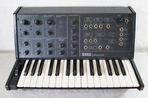 Used Vintage KORG MS-10 monophonic synthesizer EMS Free tracking ship
