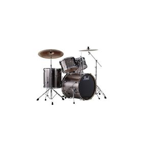 Batterie Pearl Export Standard 22'' Smocky chrome avec cymbales
