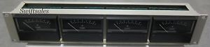 WBS Ward-Beck Systems MP4 Quad Analog PPM Peak Program Meter Monitor Panel - #4