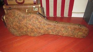 Vintage Circa 1960's Gibson Artist Model Paisley Floral SG Case Cool Rare Find!