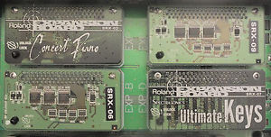 Roland Fantom X Audio Track Expansion Boards *Full Set* SRX-02, 06, 09, 07
