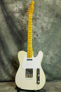 Fender USA American Vintage 52 Telecaster White Blonde E-Guitar Free Shipping