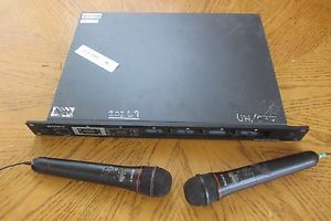 SONY LOT: 2 WRT-810A MICS, MB-806 TUNER BOX, WRU-801A and WRU-806B RECEIVERS