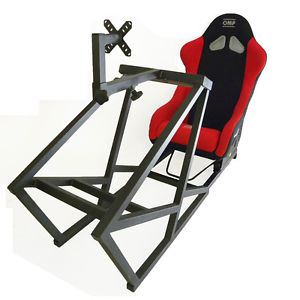 MANU-FACTORY POSTAZIONE LOW CON SEDILE OMP + SUPPORTO LCD