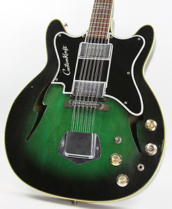 Vintage 1968 Custom Kraft Super Zapp 12-String Electric Greenburst! Blow-out!