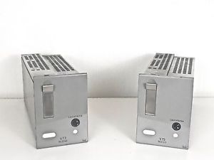 2 x Maihak V-73 Mono Röhrenverstärker / Tube Amps (Telefunken)