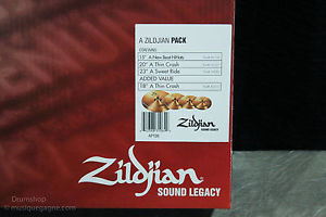 A Zildjian Cymbal Pack: 15''HH + 18''C + 20''C + 23'' Ride - Brand New!