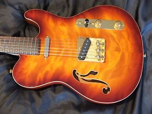 Price drop:  Ruokangas Mojo Grande Thinline Telecaster, COA, master built