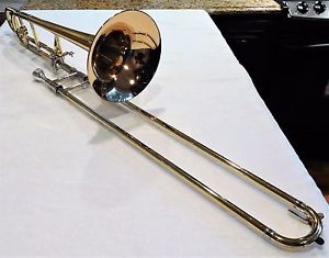 Yamaha Xeno YSL882GO Professional Large Bore Tenor Trombone- Beautiful