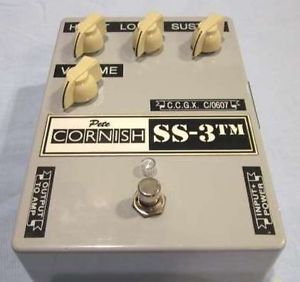 Very Rare! Pete Cornish SS-3TM Sustainer Booster Guitar Effect Pedal