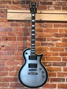 ESP LTD Deluxe EC-1000 Electric Guitar Silver Sunburst with OHSC