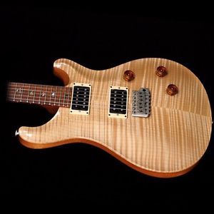 Paul Reed Smith Custom 24 - PRS Guitar - Natural Top 10 - Wicked Flame naturally