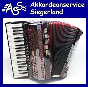 AKKORDEON ZUPAN ALPE IV 96 EF/MHR HELIKON black, gorgeous in Ring and Look