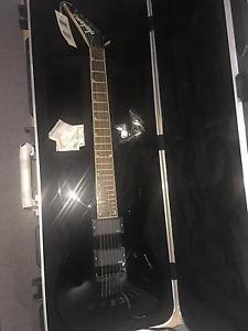Jackson DKMGT Dinky Electric Guitar with EMGs Black Finish and hard case  NEW
