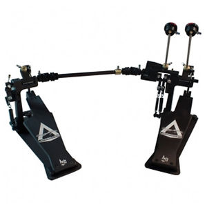 Axis Percussion George Kollias GK2 Signature Double Kick Drum Pedal Black NEW