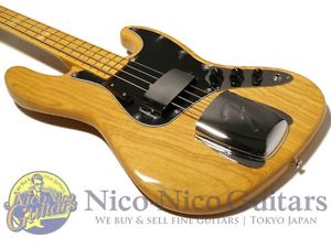 FENDER 2013 FSR AMERICAN VINTAGE '75 JAZZBASS AGED NATURAL Used Bass Guitar F/S