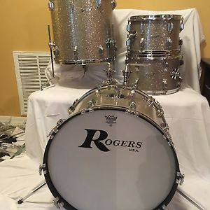Vintage Rogers Holiday Drum Set