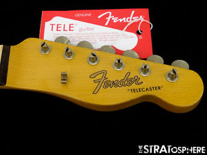 Fender Custom Shop Postmodern Relic Telecaster NECK + TUNERS Tele Rosewood Big-C
