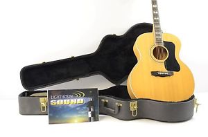 1978 Guild F-50 BLD Jumbo Acoustic-Electric Guitar - Blonde w/Guild Case 50BLD