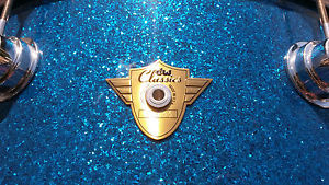 DW Drum Workshop Classic Series 16x22 Bass Drum in Blue Glass Finish