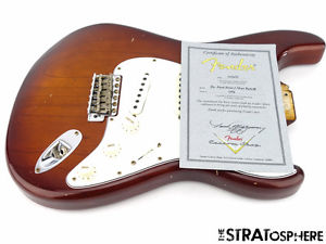 Fender Custom Shop Postmodern Relic Stratocaster LOADED BODY Strat Tobaccoburst