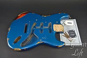 2016 Fender Custom Shop Stratocaster Heavy Relic LTD Body, COA Neck Plate #1005