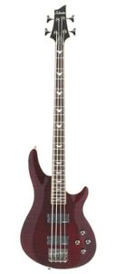 Schecter Omen Extreme-4 Bass Guitar (Black Cherry)