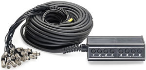 N-Series Stagebox with 12 x XLR inputs/ 4 x XLR outputs