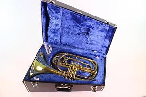 Yamaha YHR-302M Bb Marching French Horn in LACQUER MINT QuinnTheEskimo