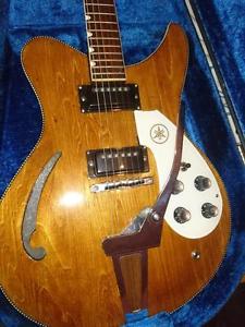 Yamaha SA15 - early 70s semi acoustic refinished and rewired. Beautiful Guitar