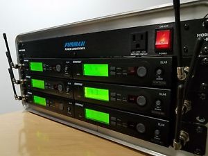 6 Shure SLX4 Dual Wireless Mic Kit (6) WL/(6) WH