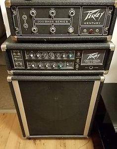Vintage Peavy Bass Family