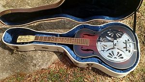 Gretsch bobtail resonator guitar roots series nice case