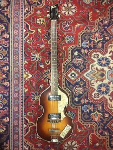 1967 Hofner 500/1 vintage bass guitar