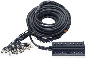 Stagg NSB-30/16X8XR N Serie, Deluxe Stagebox mit 16 x XLR W/ 8 x