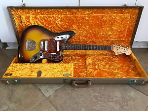 1962 Fender Jaguar - Sunburst w/ Slab Board (First Production Month)