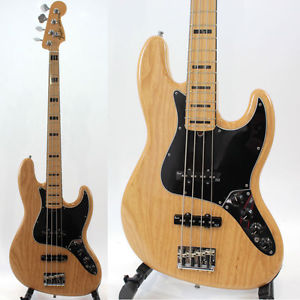 Fender: Electric Bass American Deluxe Jazz Bass N3 Ash NAT/M USED