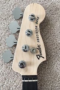Fender USA Tony Franklin Precision Fretless Precision P Bass Neck & Tuners Ebony
