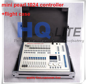 1pcs with flight case Mini Pearl 1024 Lighting controller for disco stage light
