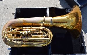 King BBb Tuba 4 Vavle w/ Upright Bell