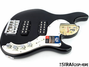 LOADED Fender American Elite Dimension Bass V 5 String BODY American Black