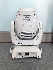 (1) White Chauvet DJ Intimidator Spot 350 LED Gobo Moving Head/Yoke Light