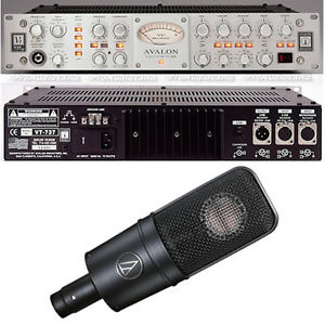 Avalon VT737SP Channel Strip and Audio Technica AT4040 Microphone Free Shipping