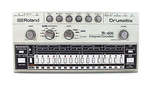 Roland TR-606 Drumatix Analog Drum Machine TR606
