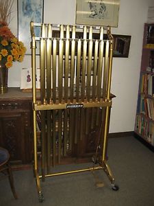 GOOD ORIGINAL MUSSER M-635 SYMPHONIC CHIMES, ALL COMPLETE.